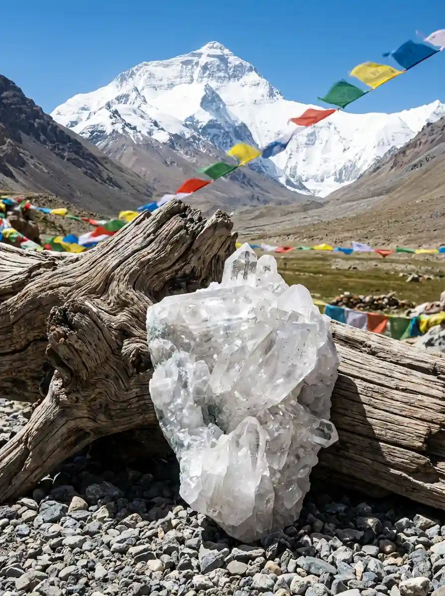 The Radiance of Multi-Hued Crystals: The Embodiment of Celestial and Earthly Energy