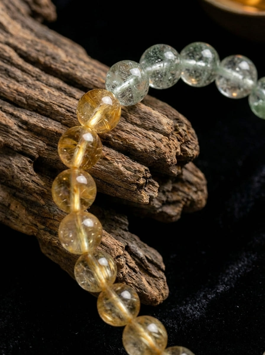 「Wood and Earth Generate Gold」 Bracelet