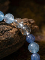 「Quiet Water Ballad」Aquamarine & Kyanite Bracelet