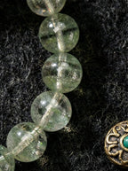 「Golden Blessing Pixiu」Green Phantom & Citrine Bracelet