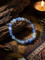 「Quiet Water Ballad」Aquamarine & Kyanite Bracelet