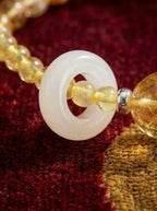 「Lucky Beast Attracting Wealth」Natural Citrine Bracelet