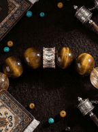 Golden Obsidian Pi Xiu Crystal Bracelet