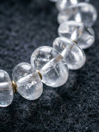 「Su Hui」 (Trace Back) White Crystal & Brass Bracelet