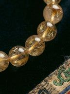 「Liu Jin Shi」 (Gilded Time) Citrine Bracelet