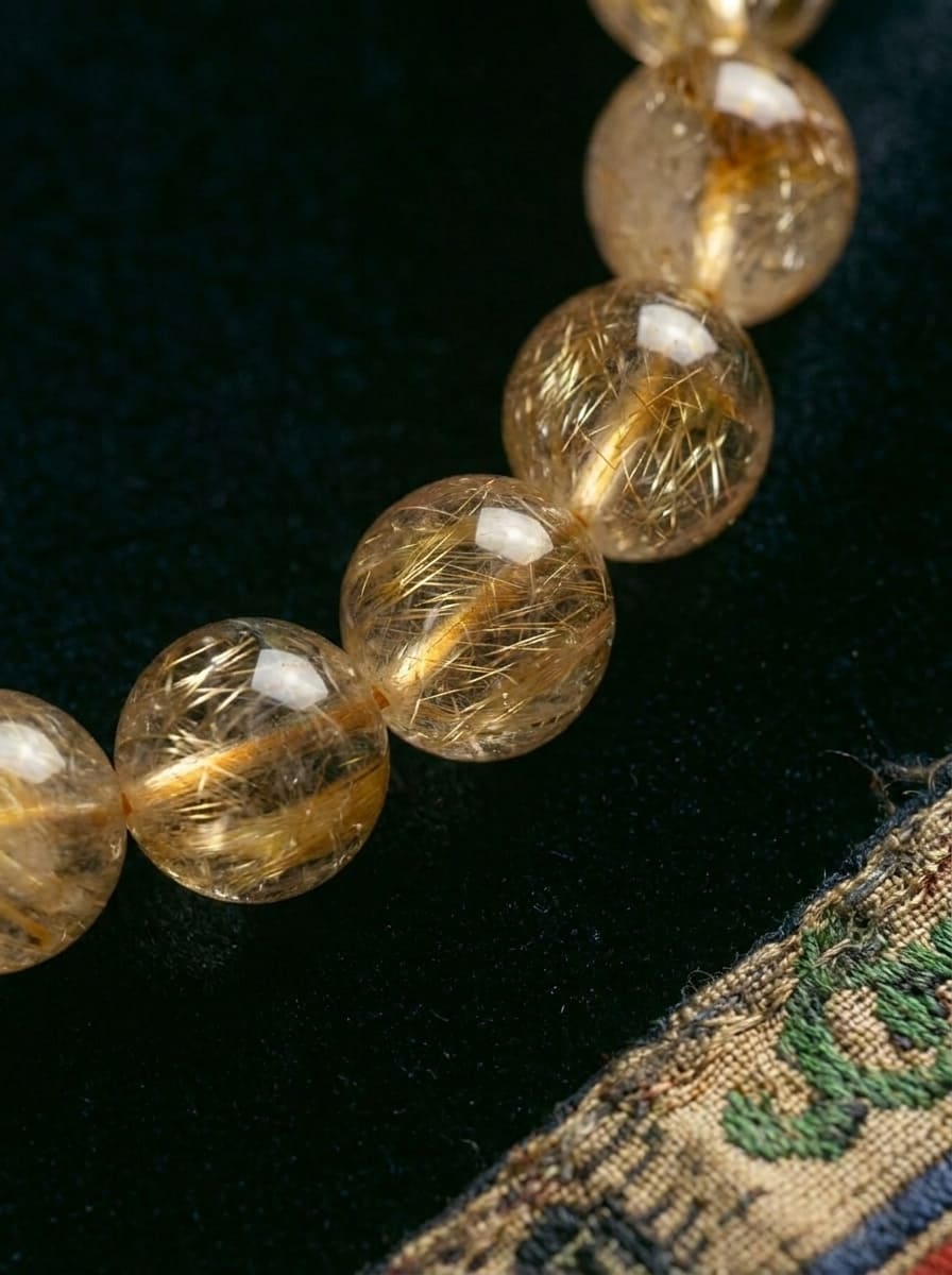 「Liu Jin Shi」 (Gilded Time) Citrine Bracelet