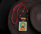 「Lord Wuye」 Thangka Gau Necklace