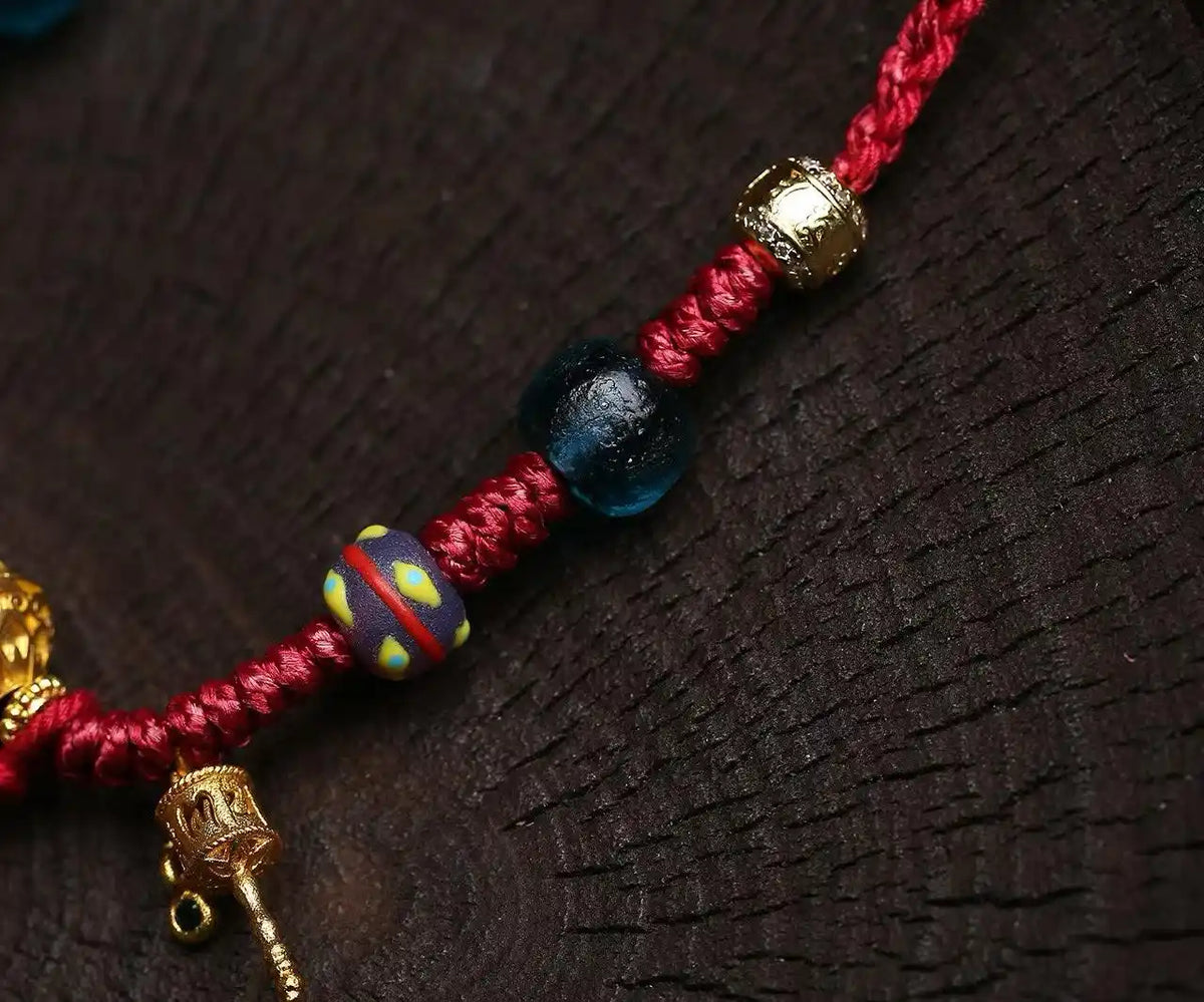 「Lord Wuye」 Thangka Gau Necklace