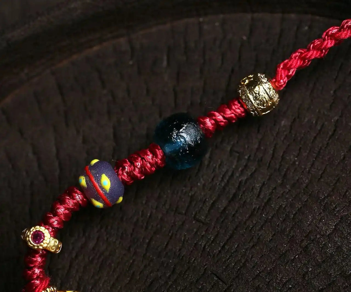 「Lord Wuye」 Thangka Gau Necklace