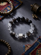 Xuan Jing Yin Yun Obsidian Black Hair Crystal Bracelet