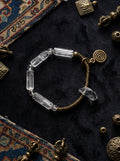 「Trace Back to the Realm」 White Crystal Bracelet