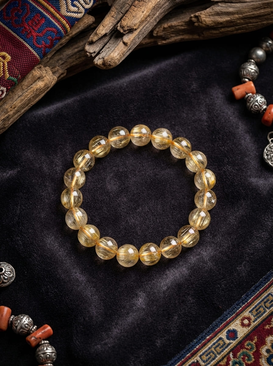 「Wealth Attraction」Citrine Bracelet