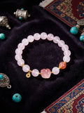 Fen Rui Pi Xiu Rose Quartz Pi Xiu Bracelet