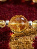 「Lucky Beast Attracting Wealth」Natural Citrine Bracelet