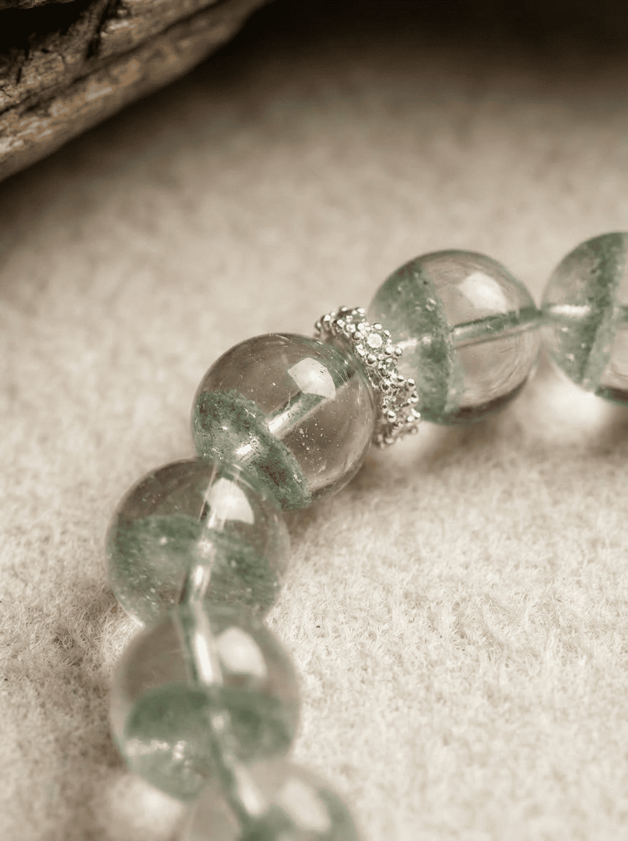 「Spirit of Nature」Green Crystal Bracelet