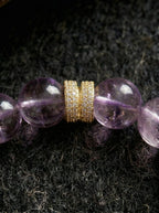 「Purple Qi Coming from the East」Natural Amethyst Bracelet
