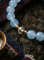 Blue Dream Beads · Aquamarine Bracelet