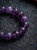 「Nine Purple Li Fire」Amethyst Multi-Gem Bracelet