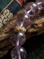 「Purple Qi Coming from the East」Natural Amethyst Bracelet