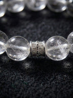 Ice River Floating Light White Crystal Bracelet