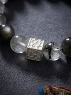 Xuan Jing Yin Yun Obsidian Black Hair Crystal Bracelet