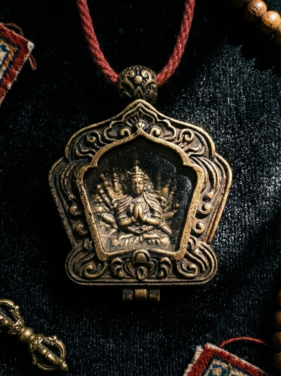 Tibetan Gau Box Pendant