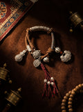 Auspicious Mythical Lion - Ethnic Style Hand-Woven Peace Bracelet