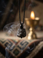 「Lion Dance」 Obsidian Necklace