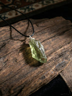 「Clear Breeze」 Natural Free-Form Green Crystal