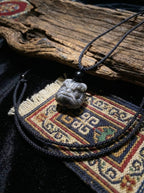 「Lion Dance」 Obsidian Necklace