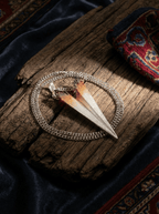 「Ember」Original Design Paper Plane Silver Necklace