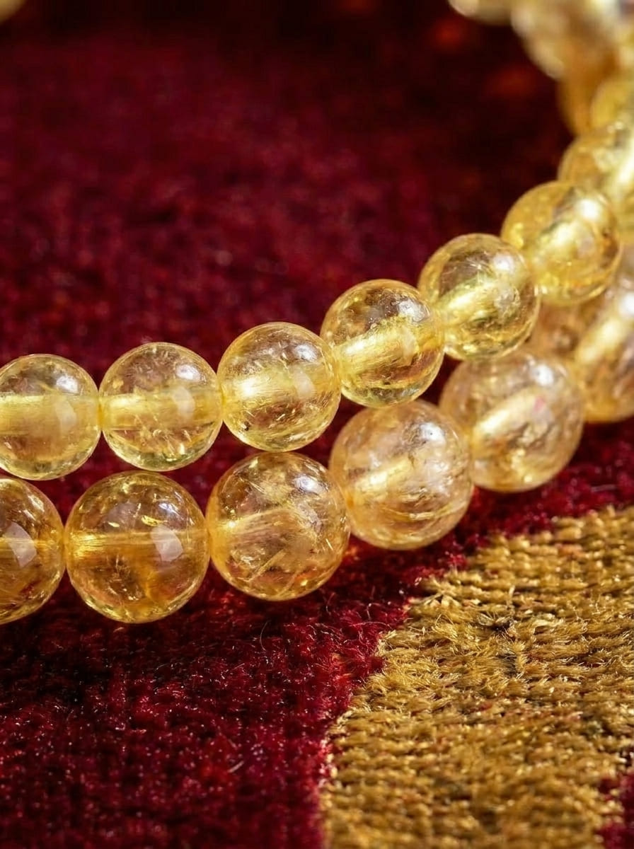 「Lucky Beast Attracting Wealth」Natural Citrine Bracelet