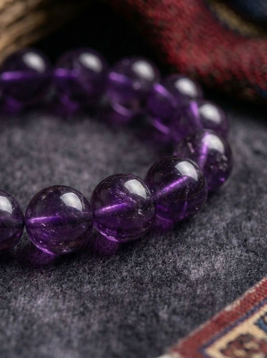 Purple Rhyme Amethyst Bracelet