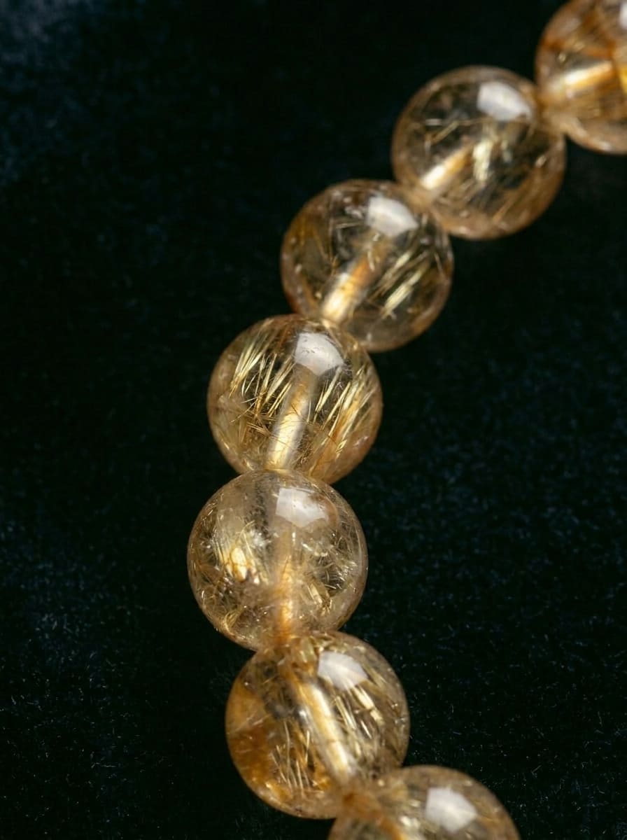「Liu Jin Shi」 (Gilded Time) Citrine Bracelet