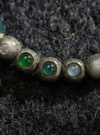 「Jadeite Gradient Ice」Star Moon Bodhi Jade Bracelet
