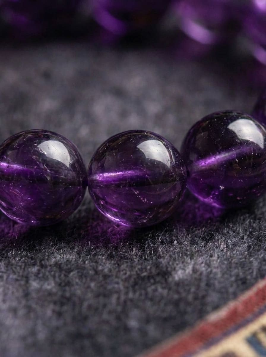 Purple Rhyme Amethyst Bracelet
