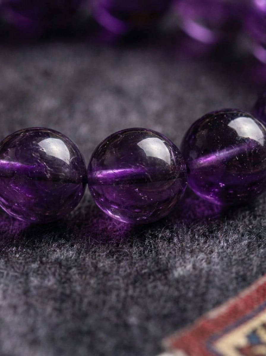 Purple Rhyme Amethyst Bracelet