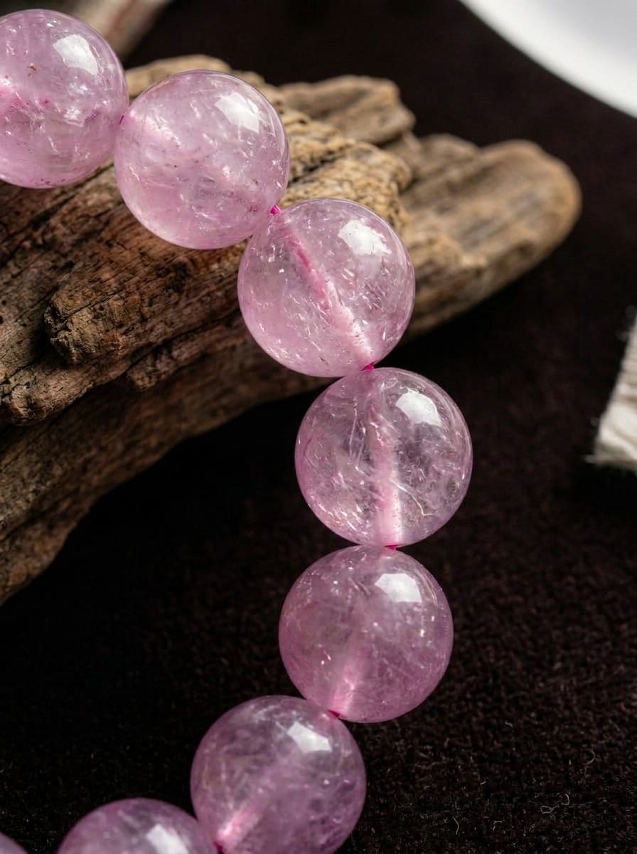 「Love Peach」Rose Quartz Bracelet