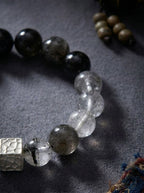 Xuan Jing Yin Yun Obsidian Black Hair Crystal Bracelet