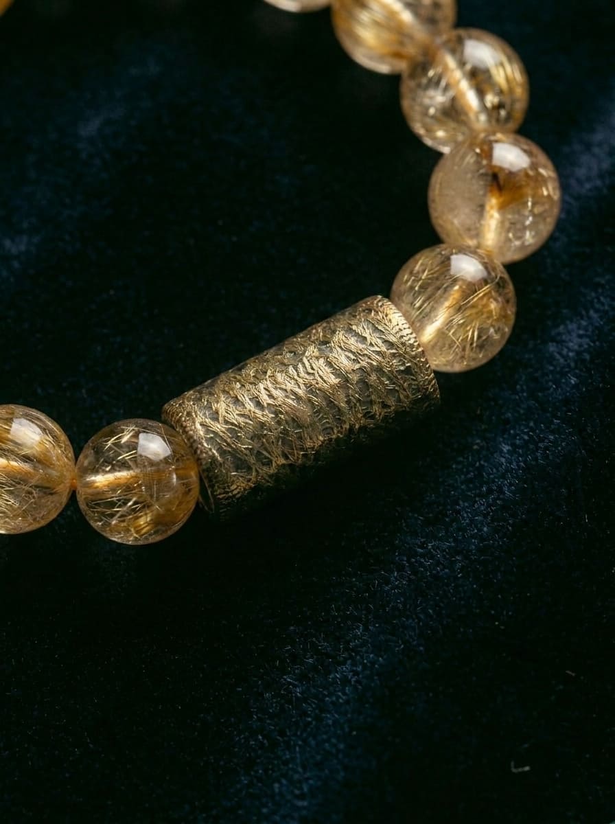 「Liu Jin Shi」 (Gilded Time) Citrine Bracelet