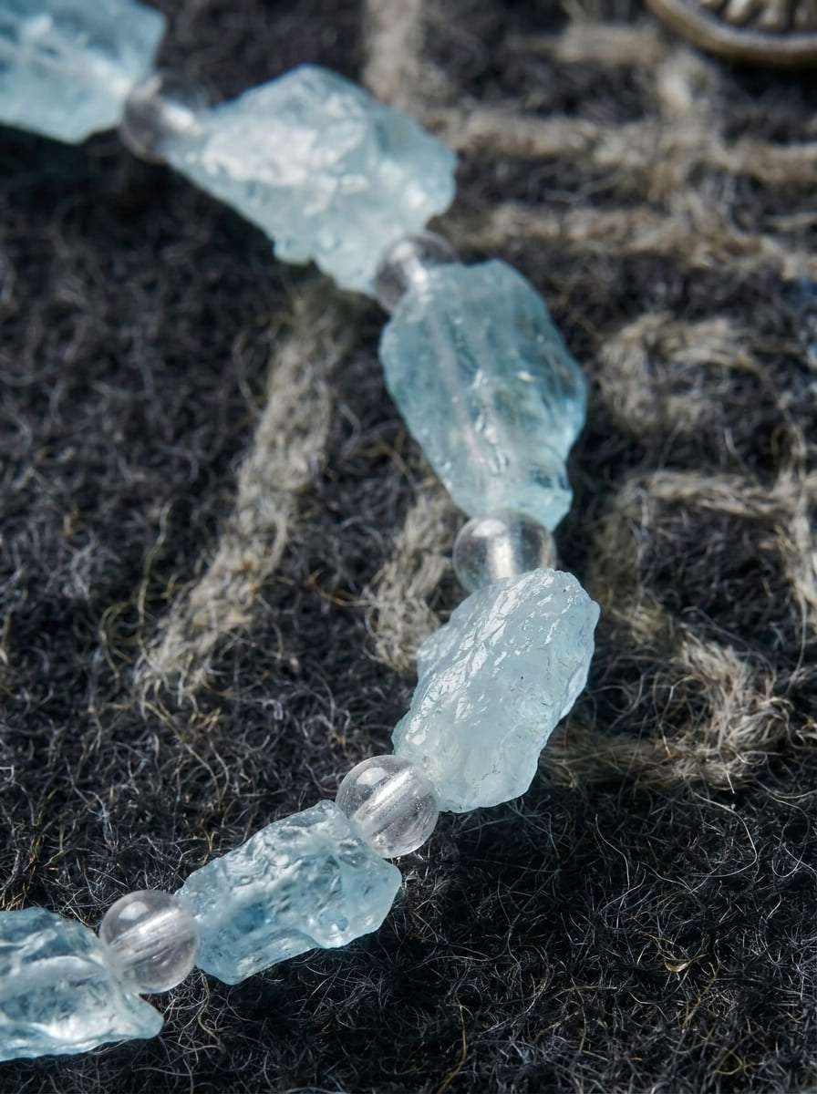 「Sea Island」 Aquamarine Bracelet