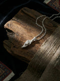 「Withered Wood Blossoms Again」 Sterling Silver Pendant Necklace Niche Design
