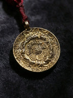 Himalsoul Sunlight Gold Sheen Obsidian Bagua Mala