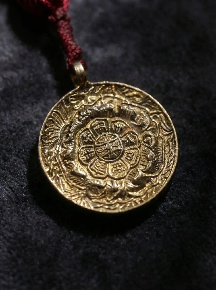 Himalsoul Sunlight Gold Sheen Obsidian Bagua Mala