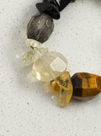 Ink Charm Crystal Heart · Crystal & Rutilated Quartz Bracelet