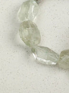 「Crystal Amber」 Green Crystal & Pearl Bracelet