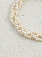 「Amber Glow Eight Directions」 Citrine & Pearl Bracelet