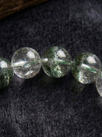 「Good Fortune」Green Phantom Crystal Bracelet