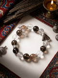 「Ice Obsidian Altar」 · White Crystal Multi-Gem Bracelet