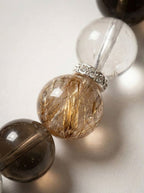 「Ice Obsidian Altar」 · White Crystal Multi-Gem Bracelet